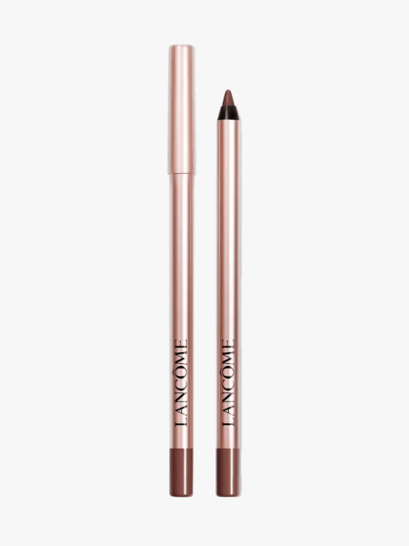 Lancôme Lip Idôle Lip Shaper in Morning Espresso in branded component on a light gray background